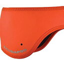 【中古】【輸入品・未使用】SCUBAPRO 3mm ネオプレン ヘッドバンドとイヤーウォーマー L/XL ブラック/オレンジ
