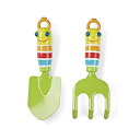 【中古】【輸入品・未使用】Melissa & Doug Giddy バギー耕運機&こてセット