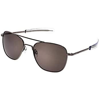 šۡ͢ʡ̤ѡRandolph Gunmetal Classic Aviator Sunglasses for Men or Women 100% UV ʥƥ꡼: 󥰥饹 [¹͢]