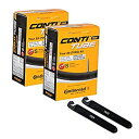 【中古】【輸入品・未使用】2 Continental - インナーチューブ 700c x 32-47 ツアーオール 28インチ Presta 42mm ボーナス...