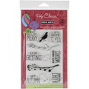 【中古】【輸入品・未使用】Hero Arts Clear Stamps 4"X6" Sheet-Bird & Branch Christmas (並行輸入品)