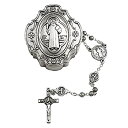 【中古】【輸入品・未使用】Saint Benedict Rosary Gift Set by RosaryMart