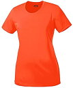 【中古】【輸入品・未使用】DRI-Equip レディース ネオンカラー 高可視性 アスレチック Tシャツ サイズ S - 4XL US サイズ: Small カラー: オレンジ