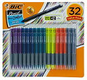 【中古】【輸入品・未使用】Bic Maticグリップシャープペン , # 2 , 0.5 MM、 アソートバレル 32 Count