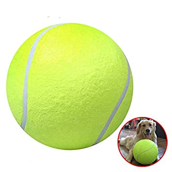 【中古】【輸入品・未使用】Banyun Giant tennis ball 24 CM Pet TOY Signature MEGA JUMBO Big Tennis ball 1P