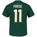 【中古】【輸入品・未使用】Zach Parise Minnesota Wild NHLリーボックメンズグリーンPlayer Name & Numberジャージー...