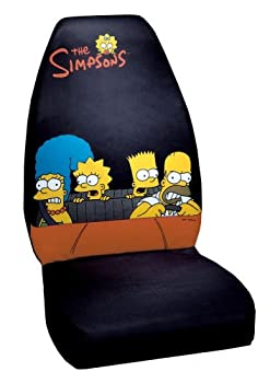 Plasticolor Simpsons ユニバーサルフィット バケットシートカバー