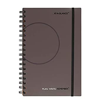 šۡ͢ʡ̤ѡTwo-Days-Per-Page Planning Notebook, Gray, 8 1/2