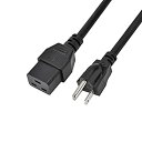 【中古】【輸入品・未使用】SilverStone Technology C19 電源ケーブル 長さ60インチ SST-G11301500-RT