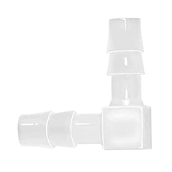 【中古】【輸入品・未使用】JoyTube 1/4” Plastic Elbow Hose Barb Fitting 90 Degree Equal Barbed Jo..