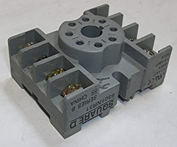 【中古】【輸入品・未使用】Schneider Electric 8501?nr51?10?Amp 600?VacタイプKリレーソケットfor use with 8501?kp12?kpd12?mps24?9..