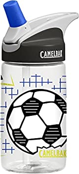【中古】【輸入品・未使用】(Multi-Colour, Eddy Goal ) - Camelbak Kids Eddy Goal Water Bottle, Multi-colour, One Size