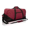 【中古】【輸入品・未使用】DALIX 25インチ Big Adventure 大きな ジム スポーツ ダッフル バッグ (ブラック グレー ネイビーブルー レッ...