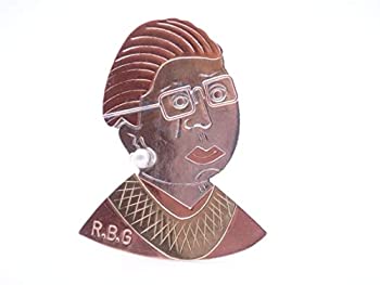 【中古】【輸入品・未使用】Justice Ruth Bader Ginsburg RBG ピンブローチ ブロンズニッケルと銅 ギフトボックス入り