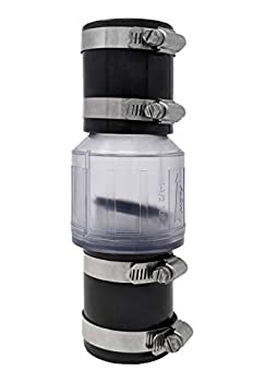 【中古】【輸入品・未使用】PumpSpy サイレントスンプポンプチェックバルブ - 1-1/2インチ Buna-Nカップリング付き モデルCV-150 バネ式フラッパー 静かなチェックバルブ サ