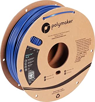 【中古】【輸入品 未使用】Polymaker PLA フィラメント 2.85mm 1kg 高剛性 ブルー PLA 2.85 段ボールスプール ポリライト PLA 3Dプリンターフィラメント 3Dフィラメントを