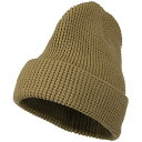 【中古】【輸入品・未使用】BigストレッチワッフルステッチCuff Beanie???Sand (for Big Head)