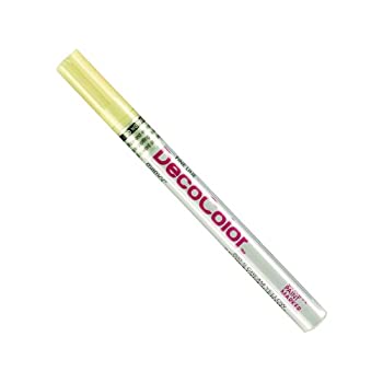 yÁzyAiEgpzUchida 200-C-42 Marvy Deco Color Fine Point Paint Marker, Cream Yellow by UCHIDA