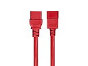 【中古】【輸入品・未使用】Monoprice 14?AWG電源ケーブル/コード???3?Ft???レッドfor PDU 15?A (IEC 60320?C13?...