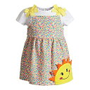 【中古】【輸入品・未使用】Youngland 女児用ドレス - サン付きジャンパードレス 赤ちゃんと幼児用 US サイズ: 4T カラー: イエロー