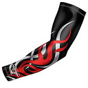 【中古】【輸入品・未使用】Bucwild Sports 社製 着圧アームスリーブ 炎 ユース/キッズ/大人サイズ 野球/バスケットボール/フットボール/ランニン...