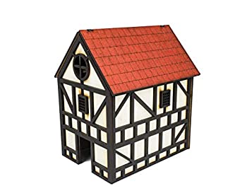 【中古】【輸入品・未使用】Mediaeval Fantasy Town House by WWS - Wargaming Diorama Scenery Modelling