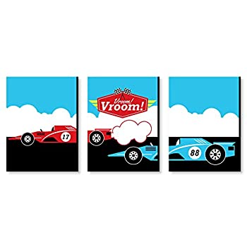 楽天スカイマーケットプラス【中古】【輸入品・未使用】Let's Go Racing - Racecar - Race Car Wall Art & Kids Room Decor - 7.5