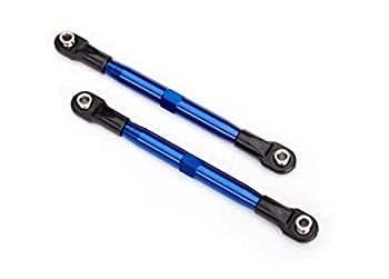 Traxxas Rustler 4x4 87mm ブルー アルミニウム トウリンク