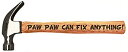 【中古】【輸入品・未使用】Father's Day Gift for Paw Paw Can Fix Anything DIY Tool Gift Engrav...