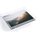 【中古】【輸入品 未使用】Society6 Hannah Kemp Early Mornings II アクリルトレイ 5.5インチ x 12インチ ホワイト