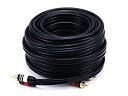 【中古】【輸入品・未使用】Monoprice 102868?50?-プレミアム2?RCA Plug to 2?RCAプラグ22?AWGケーブル???ブラック 1...