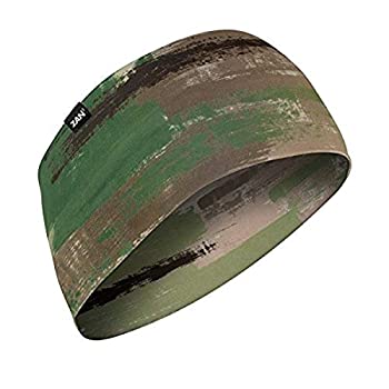 ZANheadgearユニセックス大人のヘッドバンド( Brushed ElastaneマルチBrushed Camo )マルチカラー、1サイズ)