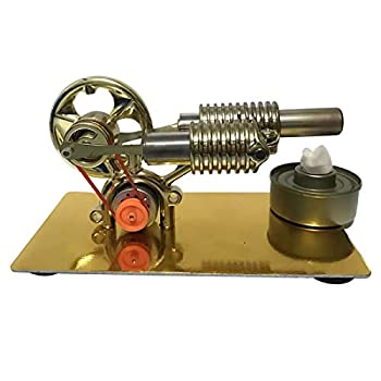 【中古】【輸入品 未使用】Yamix Mini Stirling Engine Stirling Motor Model with Bulb Science Toy