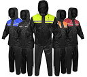 【中古】【輸入品・未使用】Alpha Cycle Gear レインスーツ メンズ レディース ジャケット パンツ ギア 反射 レインスーツ 防水 (グリーン L...