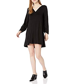 【中古】【輸入品・未使用】kensie Women's Drapey French Terry Dress, Black, XS
