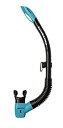 【中古】【輸入品・未使用】Scubapro Spectra Snorkel Black/Turquoise