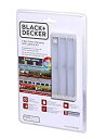 【中古】【輸入品・未使用】ブラックand Decker Office leduc6???3rgbk Black + Decker変更LED下キャビネット照明キット、RBG色Swirl、Stick Upデザイン、3-bars、6、ホ