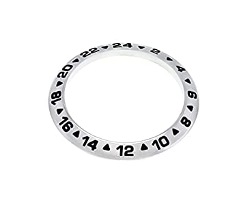 【中古】【輸入品・未使用】ベゼル挿入for Rolex Explorer II Watchステンレススチ...