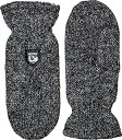 【中古】【輸入品・未使用】HESTRA(ヘストラ) ベーシック ウール ミット BASIC WOOL MITT Charcoal 6 63661