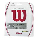 【中古】【輸入品・未使用】Wilson NXT パワー マルチフィラメント 40フィート ストリング ナチュラル 18 - 2個セット