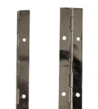 【中古】【輸入品・未使用】ピアノヒンジ NPニッケルメッキスチール 450mm x 38mm (18 x 1.5インチ) x 5。 【中古】【輸入品・未使用】ピアノヒンジ NPニッケルメッキスチール 450mm x 38mm (18 x 1.5インチ) x 5。
