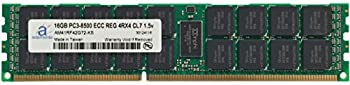 Adamanta 16GB (1x16GB) サーバーメモリアップグレード Dell PowerEdge R410 DDR3 1066Mhz PC3-8500 ECC 登録済み 4Rx4 CL7 1.5v