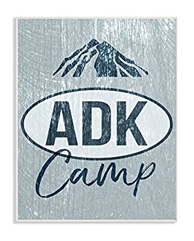 【中古】【輸入品・未使用】The Stupellホーム飾りコレクションADK Camp山Adirondack Wall Plaqueアート 10 x 15 cw-1307_wd_10x15