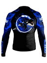 【中古】【輸入品 未使用】Raven Fightwear メンズ Orca ラッシュガード MMA BJJ ブラック US サイズ: Large カラー: ブラック