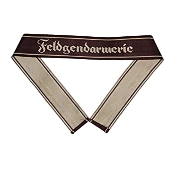 【中古】【輸入品・未使用】ww2ドイツ陸軍野戦憲兵Bevo Cuffタイトル( Lot of 5?)???Reproduction