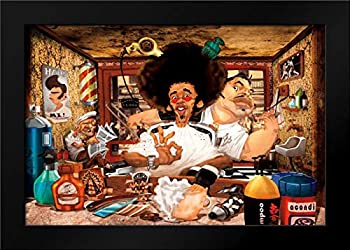 【中古】【輸入品・未使用】Barbers Shop 額入りアートプリント Perez, Adam 【中古】【輸入品・未使用】Barbers Shop 額入りアートプリント Perez, Adam