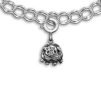 【中古】【輸入品・未使用】Sterling Silver Guinea Pig Charm for charm bracelet by The Magic Zoo