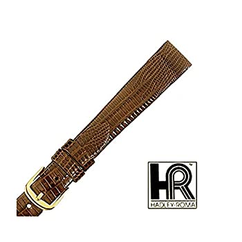 【中古】【輸入品・未使用】Hadley Roma 14?mm Brown Genuine Teju Lizardレディース腕時計バンド
