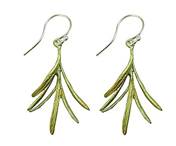 【中古】【輸入品・未使用】Michael Michaud小柄ハーブローズマリーワイヤイヤリング3085