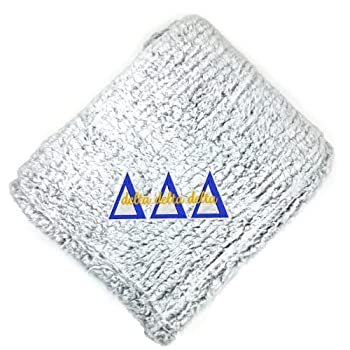 【中古】【輸入品・未使用】Delta Delta Delta 刺繍入りシェルパスローブランケット